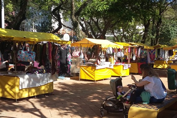 Feira da Avenida Lavandisca — roteiro Moema