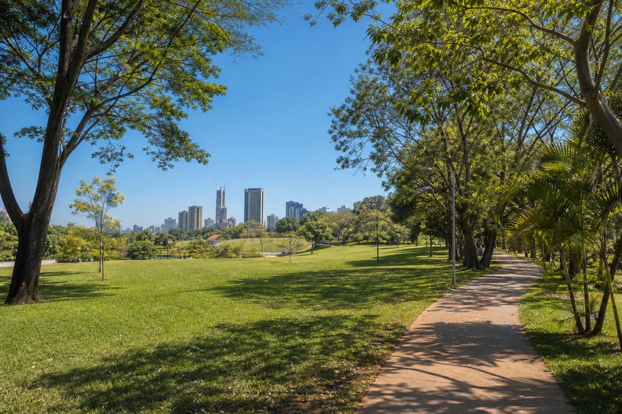 Parque do Povo — Área verde, perto de Moema