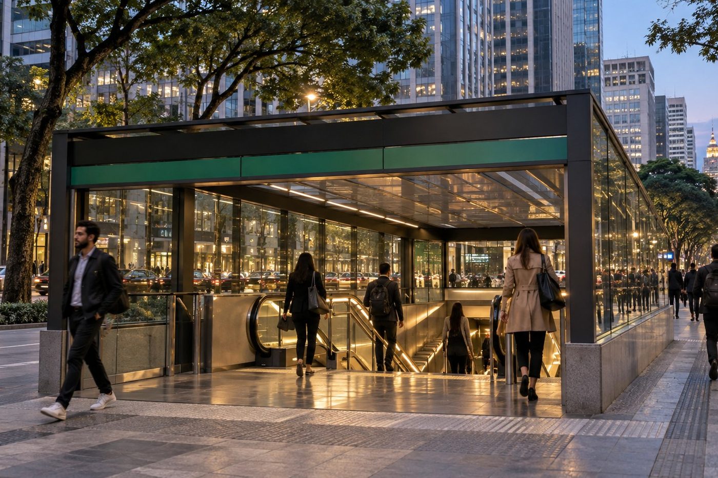 Estação Consolação — Metrô e mobilidade, Avenida Paulista