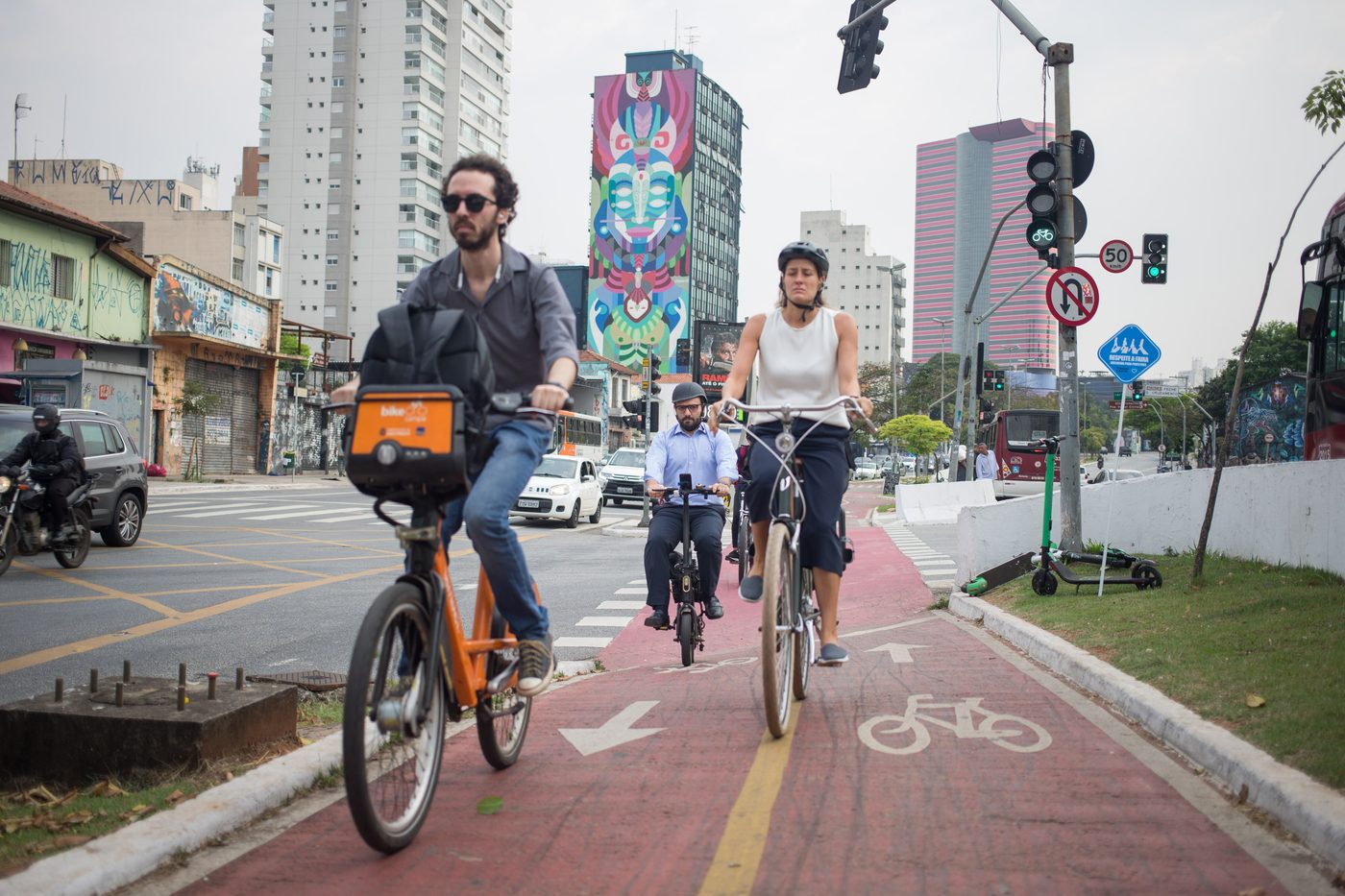 Pedal na ciclovia da Faria Lima — roteiro Pinheiros