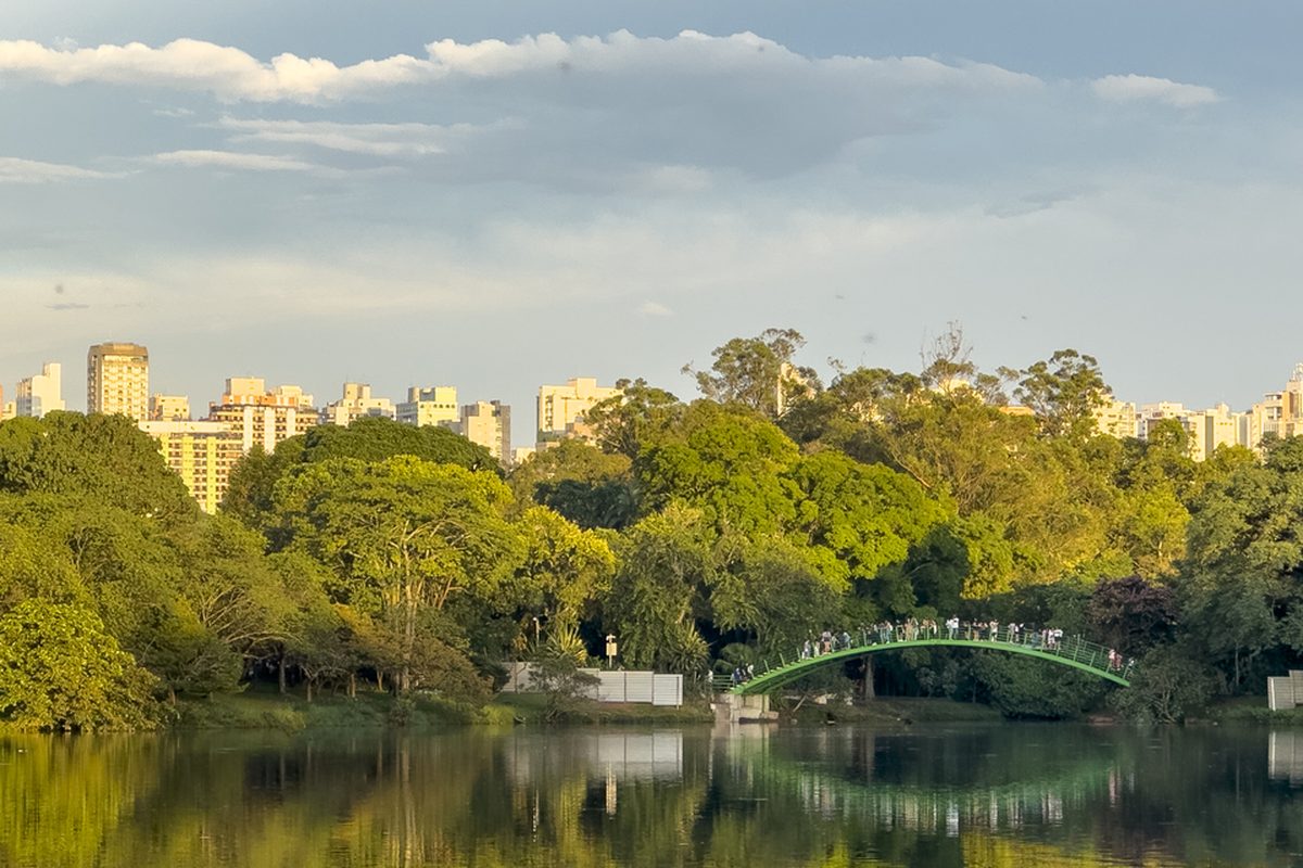 Parque Ibirapuera, perto do Pinheiros