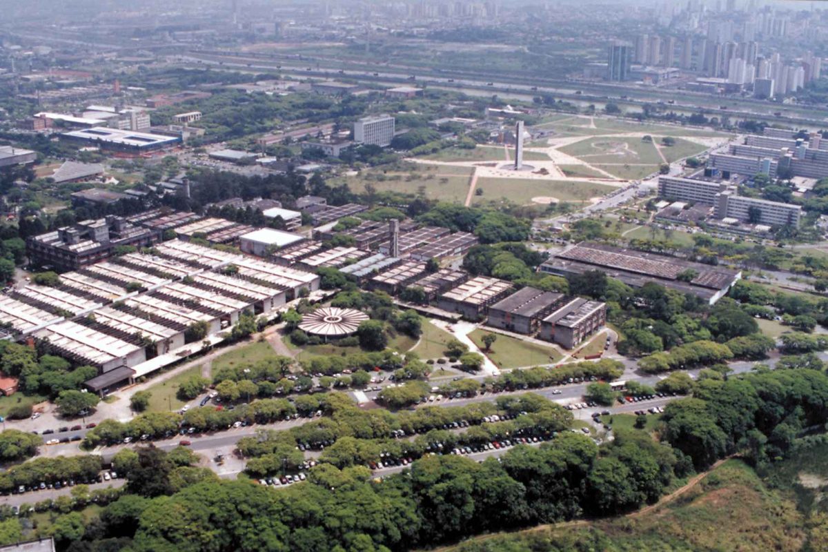 Cidade Universitária USP, perto do Pinheiros