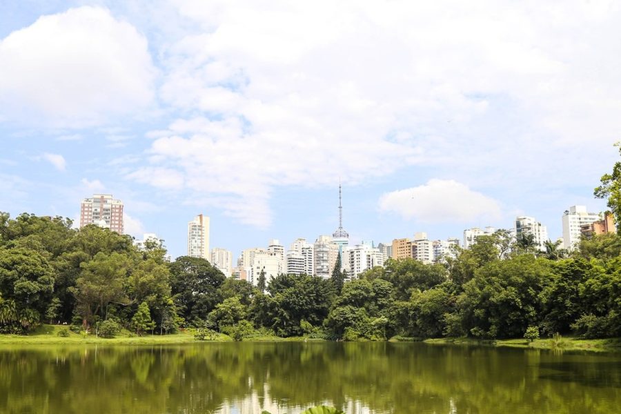 Parque da Aclimação — Área verde, perto da Vila Mariana
