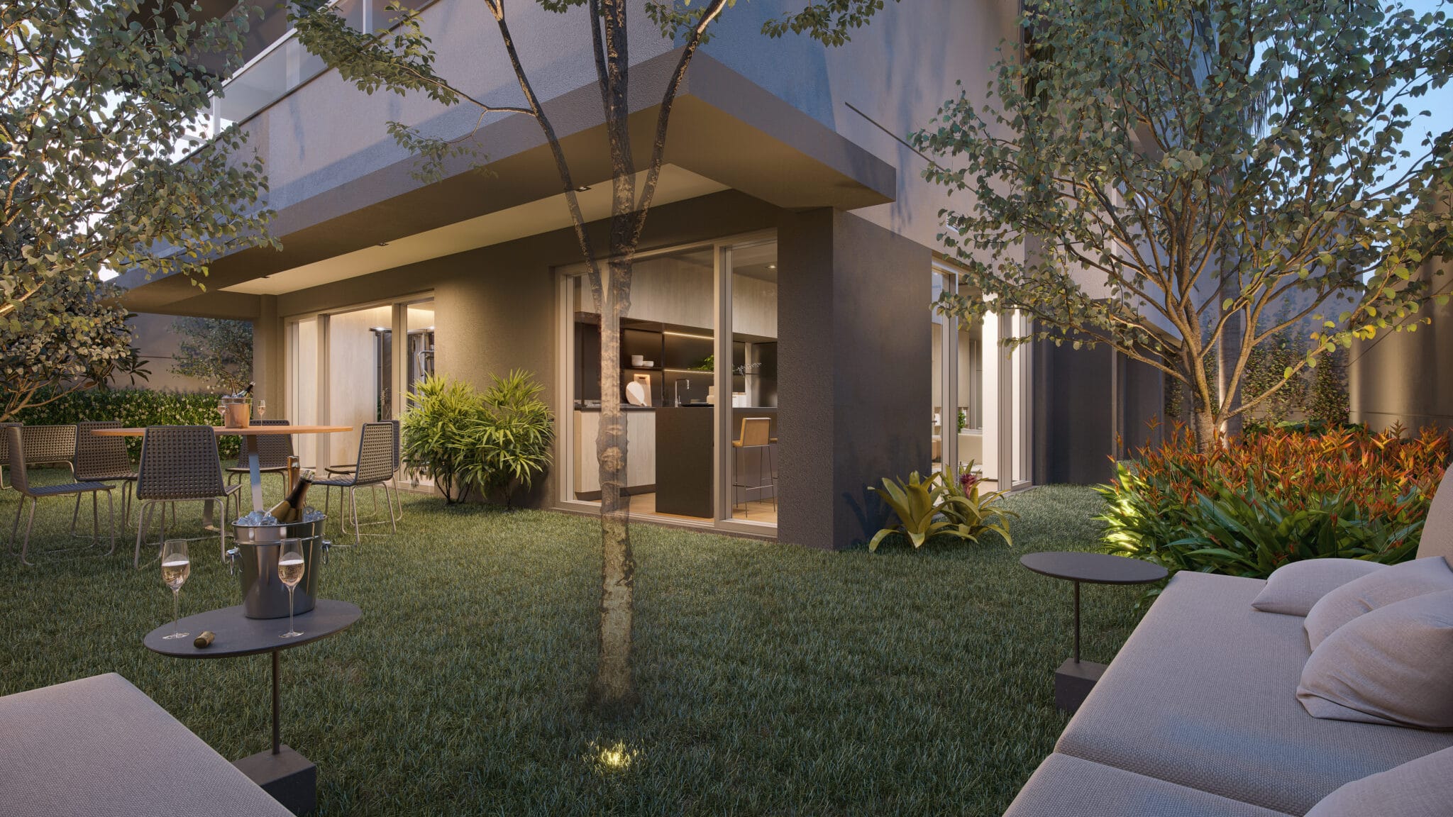 lounge externo barbecue