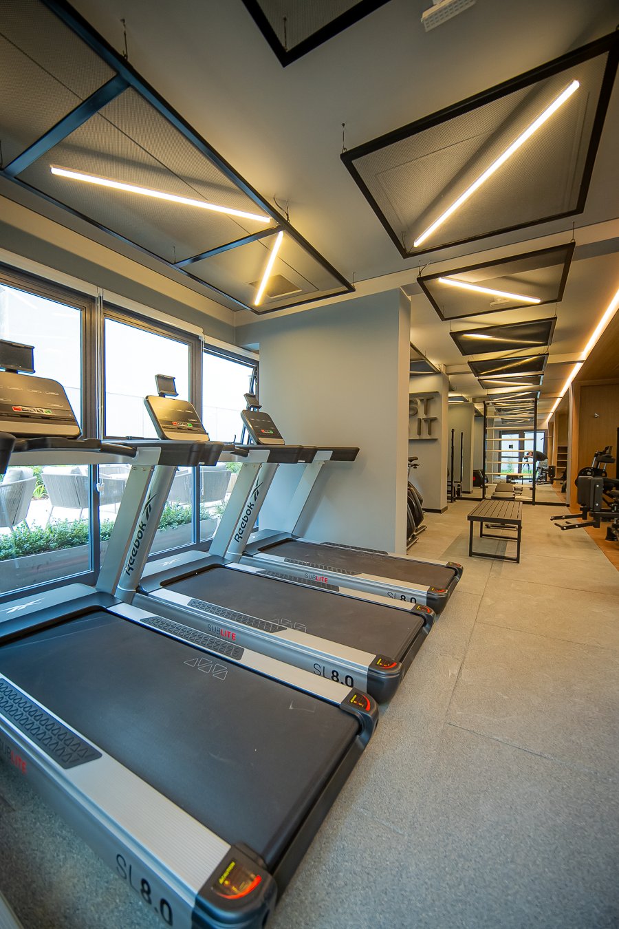 Fitness do NIK Paulista depois da entrega