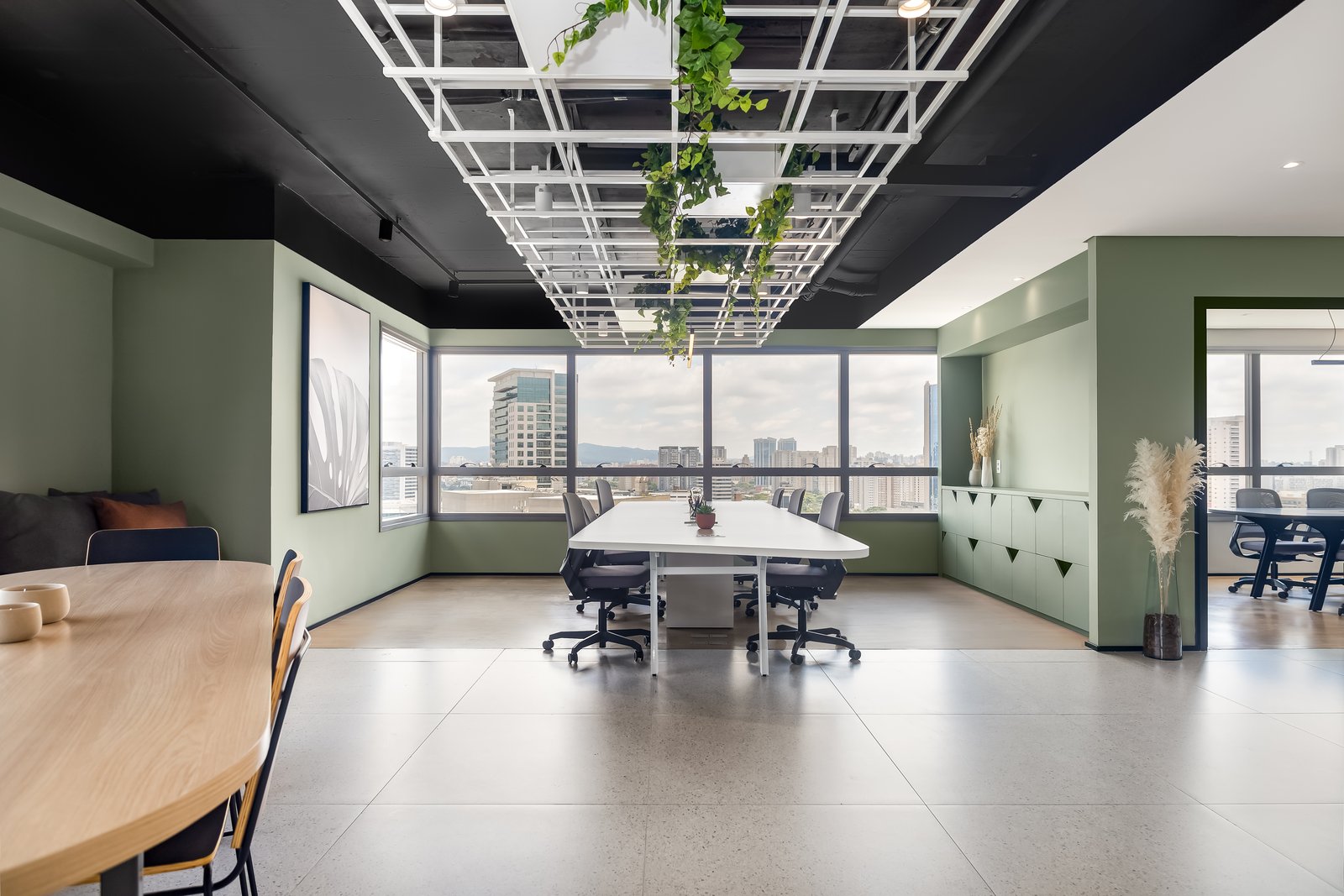 Coworking do NIK Perdizes depois da entrega